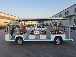 Carro Eléctrico Turístico Clásico de 14 Plazas, Nuevo Vehículo Utilitario Clásico para Turismo - Product Image 6