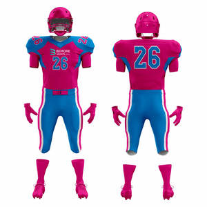 Prix de gros, service OEM et ODM, uniforme de football américain à vendre, nouveau design classique personnalisé 2026, uniforme de football américain - Product Image 1