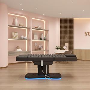 Table de salon noire, grande chaise cosmétique élévatrice électrique, top ventes, lit, spa, spa - Product Image 3