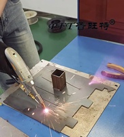 Nouvelle soudeuse laser à fibre portative PAT-2500 1500W max, refroidie par air, compacte, tout-en-un, machine de soudage multi-métaux IPG JPT BWT haute performance