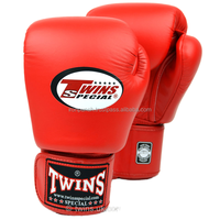 Gants de boxe TWINS IP-300, Kick Boxing, Muay Thai, entraînement professionnel, légers, anti-humidité, en PU, à doigts entiers, avec fermeture à crochet
