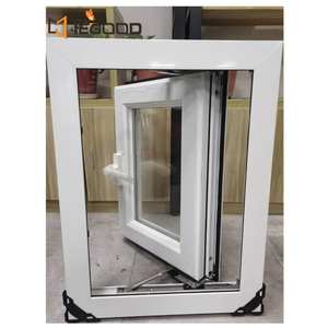 Fenêtre à battant latéral en aluminium à rupture <span class=keywords><strong>de</strong></span> pont thermique avec <span class=keywords><strong>double</strong></span> <span class=keywords><strong>vitrage</strong></span> trempé - Product Image 1