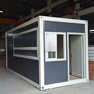 Trung Quốc 20ft có thể gập lại sang trọng đúc sẵn Di động vận chuyển prefab mô-đun gian hàng cà phê thanh container nhà cửa hàng nhỏ nhà - Product Image 4