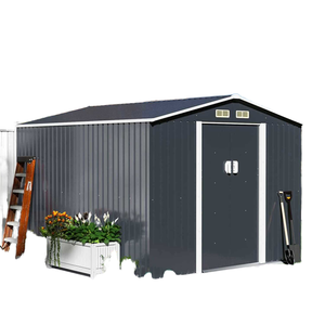 Professioneel modern 10ft x 12ft stalen containerhuis met sandwichpanelen voor buiten carport en duurzame opslag - Product Image 1