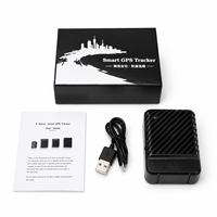 Traceur GPS WiFi 4G LTE Version Globale d'Usine 10000mAh Étanche Longue Autonomie Localisateur Magnétique pour Voiture Camion Flotte