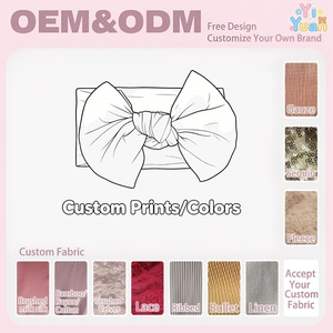 Diademas <span class=keywords><strong>de</strong></span> Algodón y Bambú Personalizadas <span class=keywords><strong>para</strong></span> Bebés Niñas, Turbantes, Lazos <span class=keywords><strong>para</strong></span> el Cabello, Bandas Elásticas <span class=keywords><strong>para</strong></span> el Cabello, Accesorios <span class=keywords><strong>para</strong></span> el Cabello <span class=keywords><strong>para</strong></span> Niños, Bebés y Recién Nacidos - Product Image 2