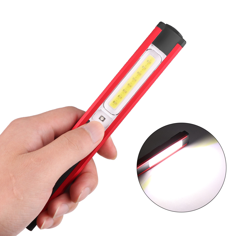 500Lumen LED COB Light Thin Easy to Carry Workshop Use Back with Magnet Inspection Lamp USB Working Lamp