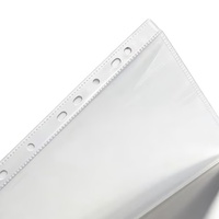 Carpeta de Archivo Transparente con 11 Orificios, Reforzada con PVC Magnético, Tamaño Carta A4, Duradera, Gran Venta 2026