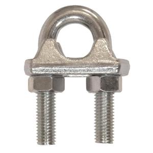 Forged Wire Rope <b>Clamp</b> Lifting And Anchoring Accessory M6 Thread Size - Product Image 1