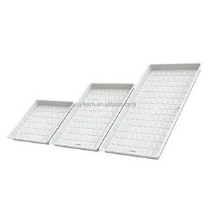 Low Price 2x4 3x3 3x6 4x4 4x6 4x8 Large Sizes Deep Flood Fodder NFT Plants Farming Grow Plastic Hydroponic Trays Wholesale