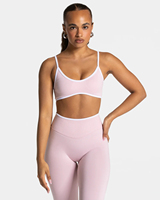 Ensemble de sport uni avec logo personnalisé, combinaison de yoga sans couture dos nu, respirante, séchage rapide, tenue de fitness pour la course en extérieur pour femmes