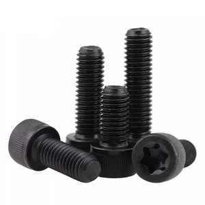 M3 M4 M5 M6 M8 M10 M12 12,9 Grado DIN912 Máquina <span class=keywords><strong>de</strong></span> óxido negro Torx Socket Head Cap Star Drive <span class=keywords><strong>Tornillos</strong></span> - Product Image 5