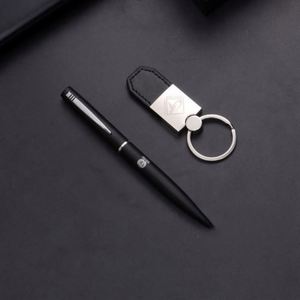 Premium Pu Leather Business Pen Keychain <b>Gift</b> Set-Custom Digital Printing Corporate & <b>Teacher</b> Appreciation <b>Gifts</b> - Product Image 3