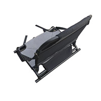Siège de kayak portable en PVC avec dossier TYZY05, chaise pliable pour kayak et paddleboard