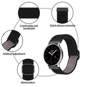 Bracelet de montre respirant en nylon tissé, de remplacement, 20MM 22MM, pour Samsung Galaxy Watch 87654 - Product Image 4