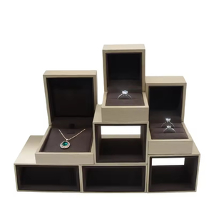 Factory Custom Gold Color Diamond Ring Pendant Paper Jewelry <b>Gift</b> <b>Box</b> Drawer Jewelry Packaging <b>Box</b> for <b>Earrings</b> Necklace Rings - Product Image 1