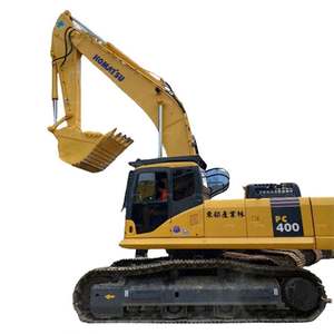 Excavatrice sur chenilles d'occasion Komatsu PC400, modèle 2019, haute qualité, origine japonaise, moteur et pompe Cummins inclus - Product Image 1