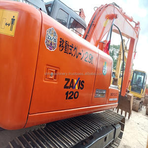 Excavadora sobre orugas usada HITACHII zx120-3g zaxis ZX120-6 zx135 ex200-3 zx240, modelo japonés zx100 pc100 zx300 pc350, 12 toneladas - Product Image 4