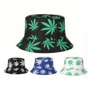 Nouveau chapeau de pêcheur imprimé double face, visière pare-soleil, style personnalisé, chapeaux seau tendance pour hommes et femmes - Product Image 1