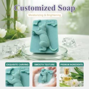 Jabón exfoliante bien diseñado que ayuda a aliviar las molestias de la picazón y es completamente biodegradable para el planeta. - Product Image 2