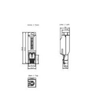 Conector RJ45 Industrial Ethernet FastConnect 6GK1901-1BB10-2AA0 180 2x2, Conector RJ45 para Cable IE FC 2x2