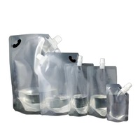 Pochettes souples personnalisées pour liquides, sachets à bec verseur pour aliments pour enfants, gelée, jus, salade, chewing-gum, en plastique durable
