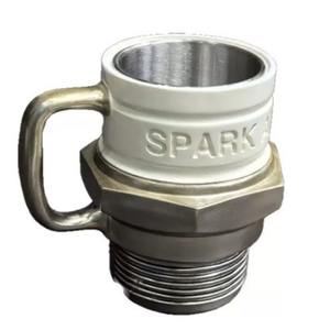 Nueva taza para bujías transfronteriza de resina con revestimiento de acero inoxidable - Product Image 6