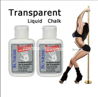 Craie liquide pour la danse sur barre, le golf, le hoop aérien, avec logo personnalisé en gros, 59 ml