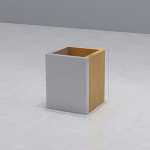 Creative Fiberglass Circular Tree Pit Seat Column Seating <b>Leisure</b> <b>Bench</b> for Shopping Mall Indoor Public Areas Waiting Resting - Product Image 4