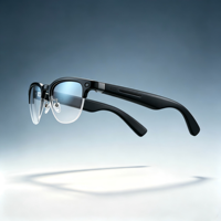 AI Smart Glasses 7H Audio BT 240mAh Batterij WIFI 6 720p Video Vertaling Touch Control Type-C Opladen Titanium Frame voor