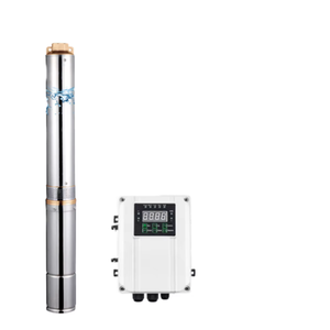 Système de pompe <span class=keywords><strong>solaire</strong></span> submersible pour puits profond avec contrôleur MPPT 1100W, haute pression, nettoyage, support OEM, moteur BLDC, acier inoxydable - Product Image 1