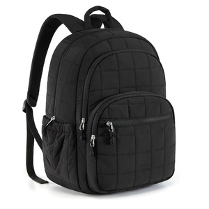 Custom Quilted Puffer <b>Backpack</b> Lightweight Multi Pocket Nylon <b>Backpack</b> Casual Daily School <b>Travel</b> <b>Backpack</b> <b>for</b> <b>Women</b> - Product Image 1