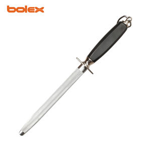 Aciers professionnels d'affûtage de couteaux de boucher ou de chef Aiguiseurs Tiges Bâtons 6 "8" 10 "12" 14 "Produit par Bolex Chine - Product Image 6