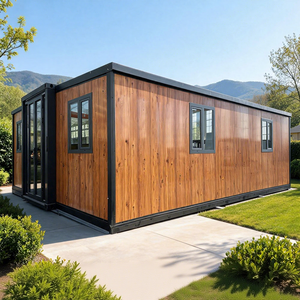 Casa Contenedor Modular Expandible de 20 y 40 Pies con Marco de Rotura Térmica PA66, 2 Dormitorios, 1 Baño, Pequeña, Móvil y Apilable, Tipo Bungalow - Product Image 1