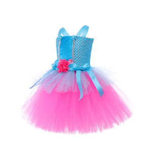 Vestido <span class=keywords><strong>de</strong></span> tutú <span class=keywords><strong>de</strong></span> <span class=keywords><strong>Trolls</strong></span> para niñas, disfraces <span class=keywords><strong>de</strong></span> princesa Poppy para cumpleaños, disfraces <span class=keywords><strong>de</strong></span> elfos mágicos para Halloween, trajes <span class=keywords><strong>de</strong></span> hadas con flores para niñas - Product Image 3
