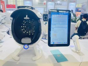 <span class=keywords><strong>True</strong></span> Pro Ai เครื่องวิเคราะห์ผิว3D เครื่องสแกนใบหน้าด้วยกล้อง HD 28MP และรองรับหลายภาษาสำหรับร้านเสริมสวย OEM - Product Image 2