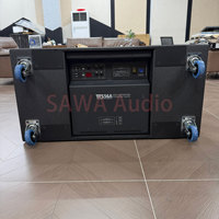 TTS 56-A Subwoofer Actif Haute Puissance Double 21 Pouces, Système Audio Puissant PA avec Subwoofer