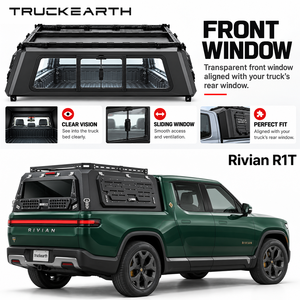 Cubierta para Camioneta TE Rivian R1T, Modular, Impermeable, de Aluminio, Multifuncional, para Camping y Carga Diaria - Product Image 1
