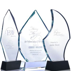 Ehre des Kristalls benutzer definierte Plaque Metall Silber Sternform Kristall Award Silver Star Crystal Glass Trophy Awards - Product Image 5