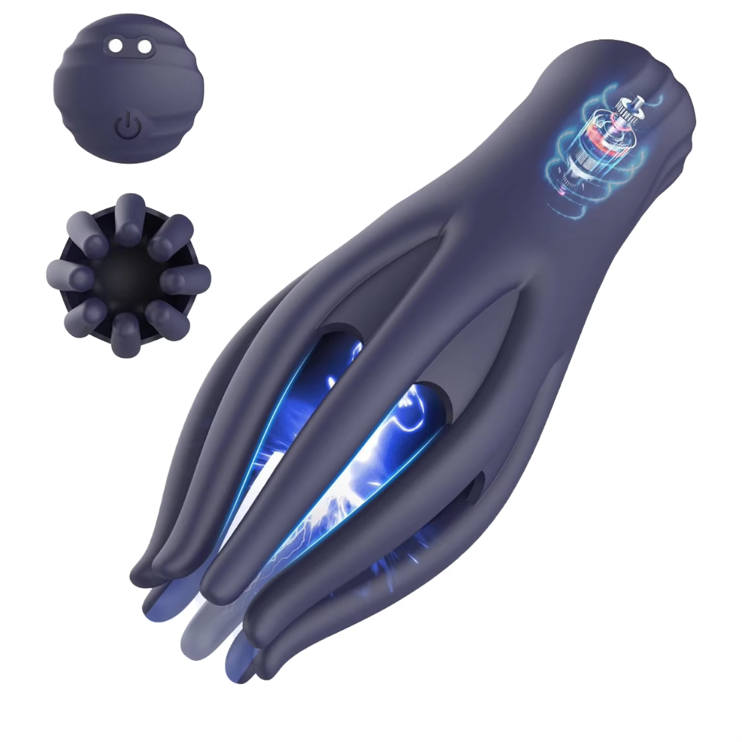 adam & eve power o vibrating ring Beavorty Vibrating Head Massager - Portable Octopus Scalp & Body Massage  Device for Ultimate Relaxation | Buy Now with Express International  Delivery