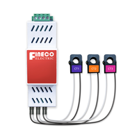 Medidor de Energía Bidireccional Trifásico PA300 para Riel DIN, RS485 Modbus RTU, 600A CT, para Inversor Solar, ESS Híbrido, Exportación Cero