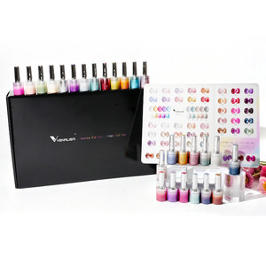 VENALISA 10ml 60PCS Kit de vernis à ongles gel effet œil de chat professionnel pour salon de manucure, kits de vernis à ongles gel UV OEM avec aimant - Product Image 4
