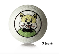 HS balle à mâcher pour animaux de compagnie haute élasticité ETPU chien chiot balle Interactive en plein air jouet d'entraînement jouets boule à mâcher