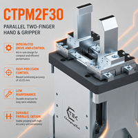 Pince parallèle électrique CTPM2F30, course de 30 mm, pince robotique de haute précision pour l'automatisation en laboratoire