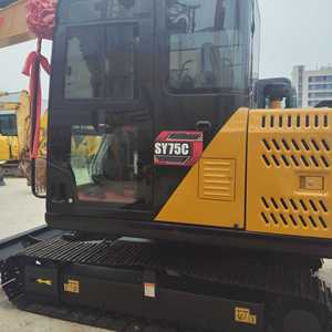 รถขุดขนาดเล็ก Sany SY75C มือสองขายดี ใช้งานน้อย สภาพดีเยี่ยม มีสินค้าในสต็อก - Product Image 1