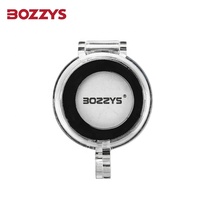 Cache-bouton d'arrêt d'urgence transparent en PC BOZZYS, rond, industriel, haute résistance pour boutons de commutation de 22 à 30 mm