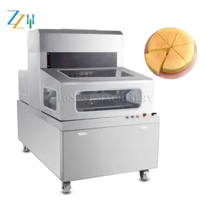 Cortador de pastel de ahorro de energía/máquina de corte de pastel horizontal/máquina de corte de pastel grande ultrasónica