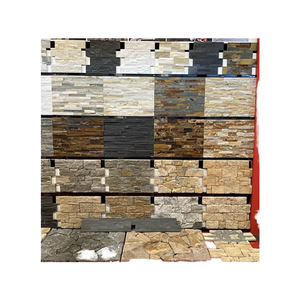 Thiết kế hiện đại tự nhiên Slate quartzit đá chia mặt gạch cho ngoài trời và trong nhà sử dụng cho tường lò sưởi hàng rào giữ lại tường - Product Image 1