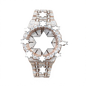 Reloj de Lujo de Acero Inoxidable con Esfera Redonda, Cristal de Zafiro, Analógico, Luminoso, con Cierre Plegable - Product Image 1