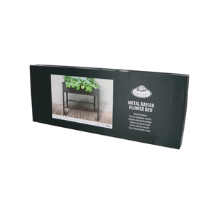 Jardinière surélevée en métal écologique Esschert Design, revêtement en poudre <span class=keywords><strong>de</strong></span> zinc, <span class=keywords><strong>gris</strong></span> plomb, avec boîte <span class=keywords><strong>de</strong></span> couleur - Product Image 6